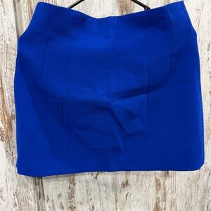 Zara Vibrant Blue Pencil Skirt